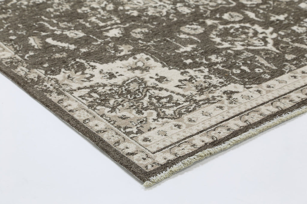 Rustic Medallion Ash Transitional Rug - 6120 BEIG – view 6