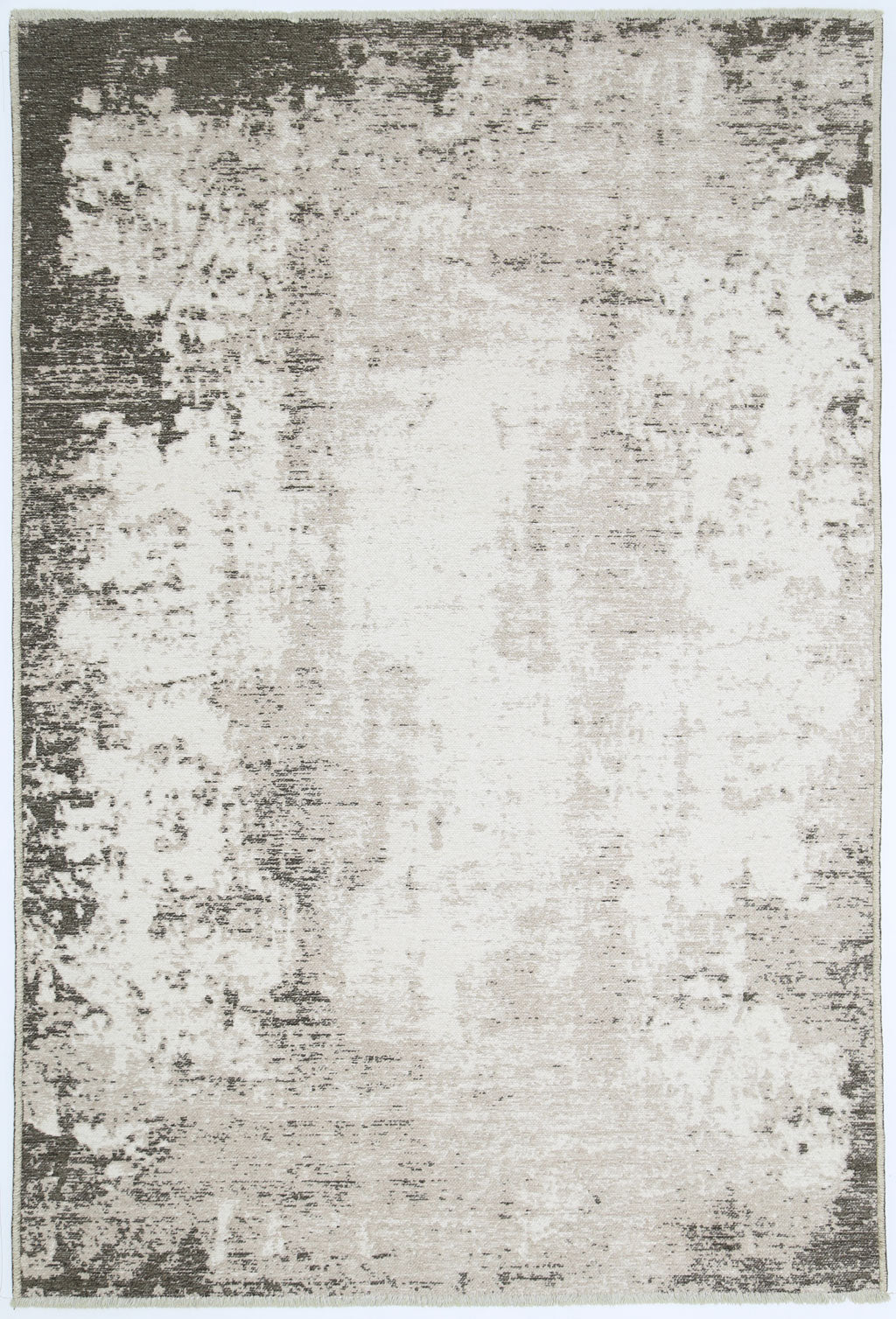 Rustic Faded Beige Abstract Rug - 6121 BEIG – view 2