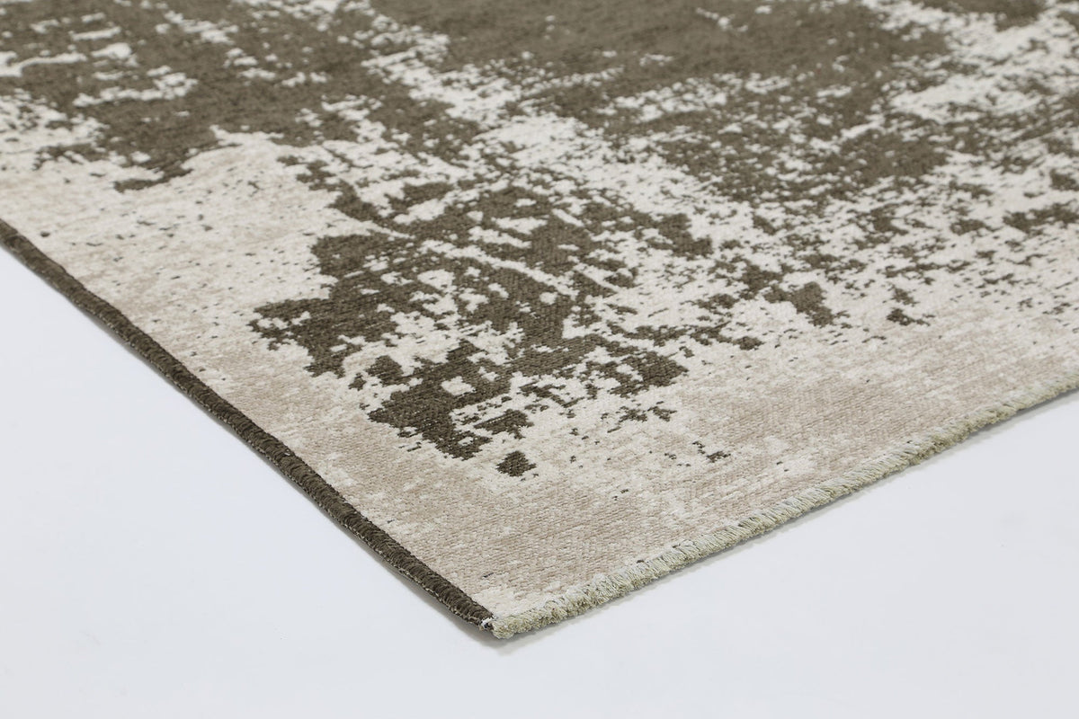 Rustic Faded Beige Abstract Rug - 6121 BEIG – view 9