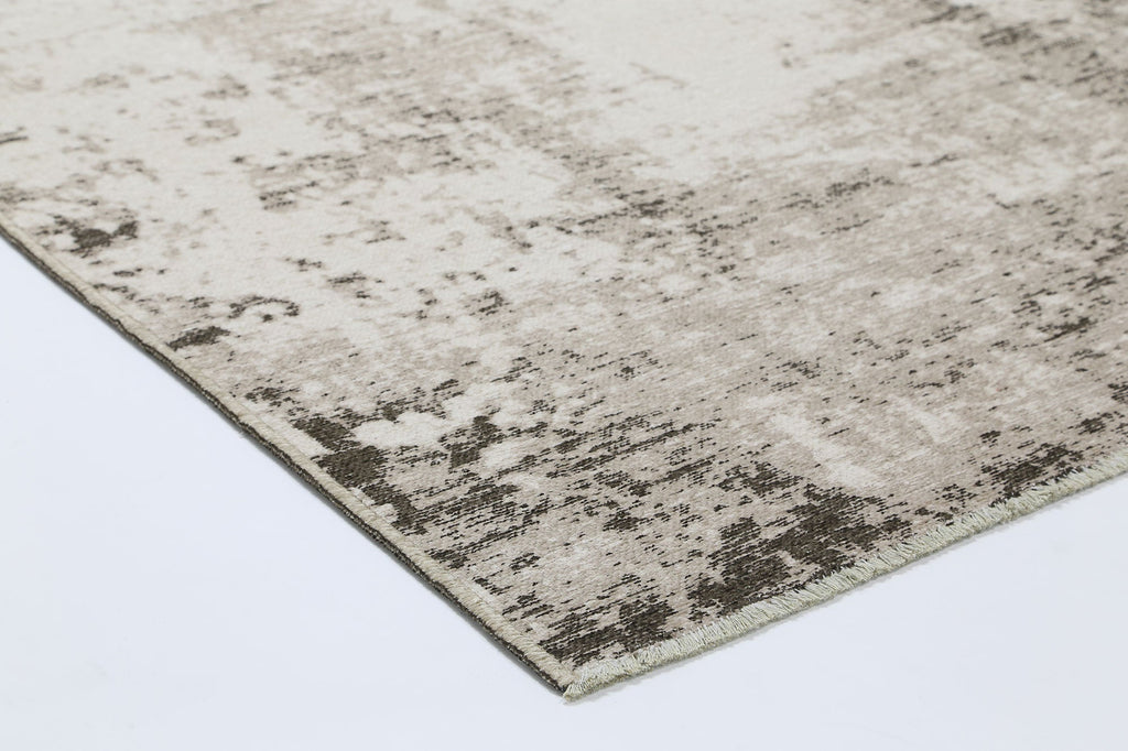 Rustic Faded Beige Abstract Rug - 6121 BEIG – view 8