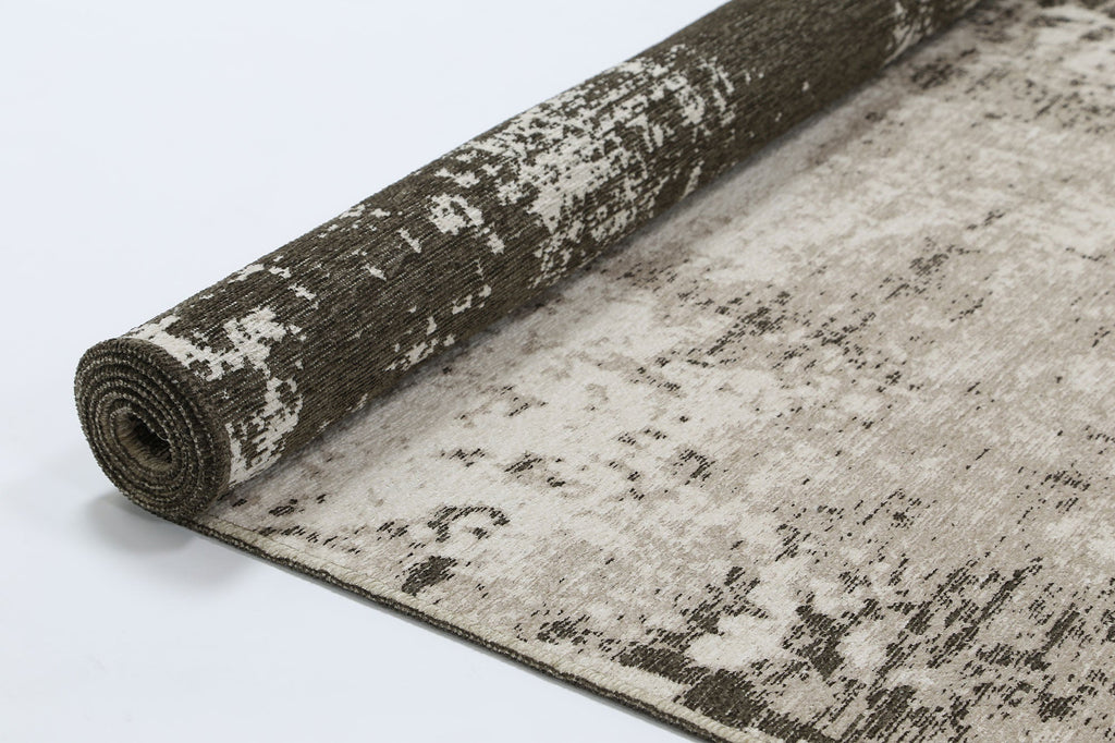 Rustic Faded Beige Abstract Rug - 6121 BEIG – view 7