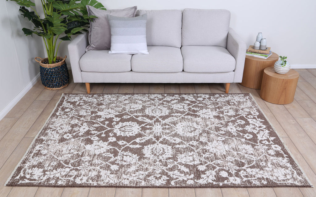 Rustic Vineyard Beige Contemporary Rug - 6122 BEIG – view 5