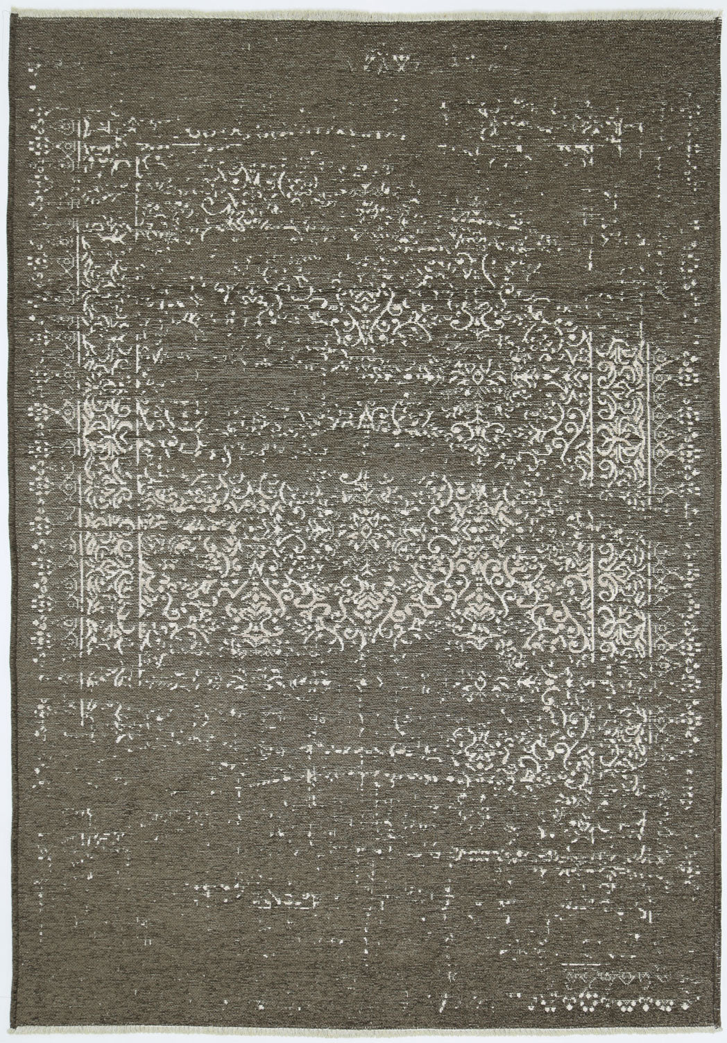 Rustic Homestead Beige & Cream Contemporary Rug - 6123 BEIG – view 2