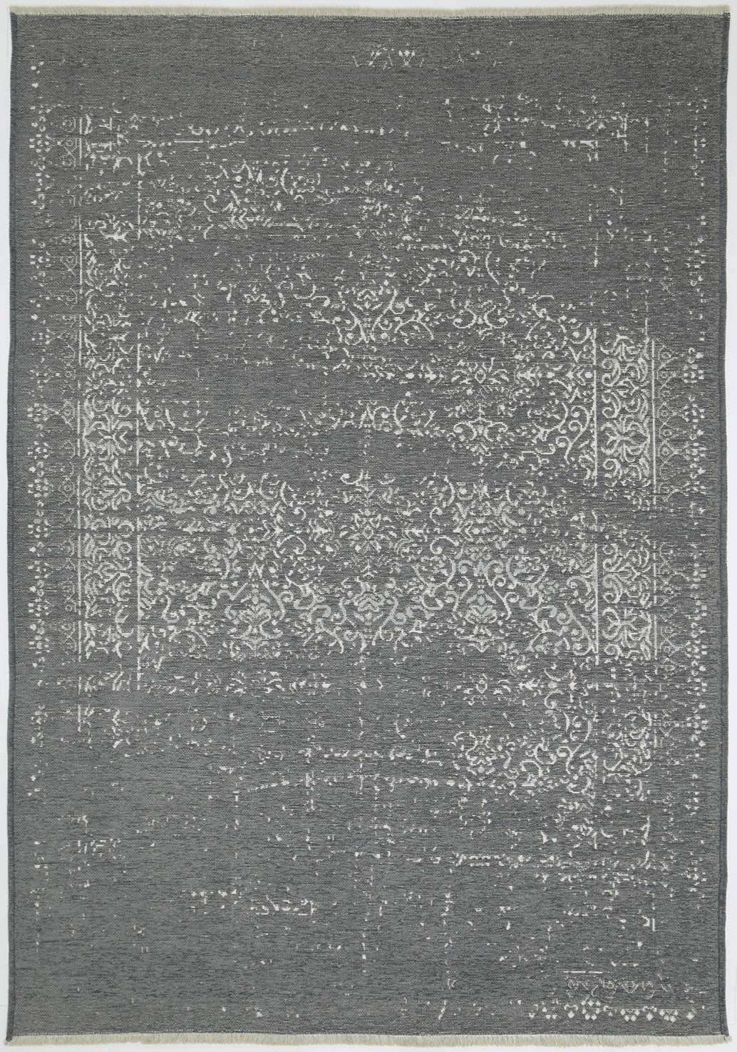 Rustic Homestead Grey & Ivory Contemporary Rug - 6123 GREY – view 9