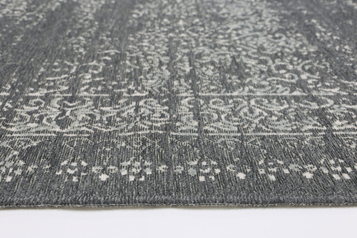 Rustic Homestead Grey & Ivory Contemporary Rug - 6123 GREY – view 7