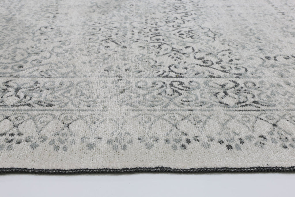 Rustic Homestead Grey & Ivory Contemporary Rug - 6123 GREY – view 8