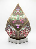 Reflection Lamp – Geometric Ambient Light showcasing intricate patterns and colorful reflections.