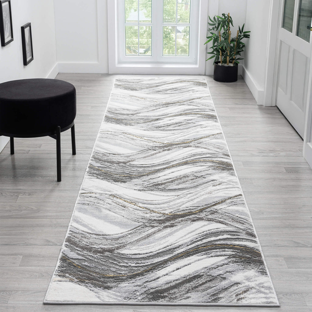 Relic 510 Slate Hallway Runner lifestyle view