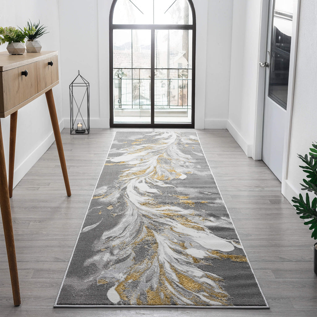 Relic 515 Slate Hallway Runner lifestyle view