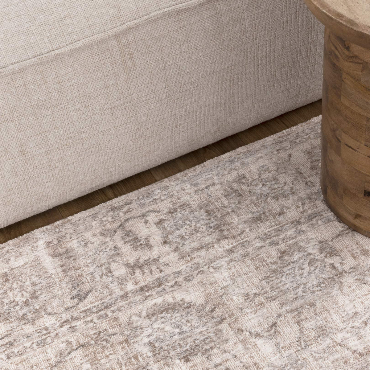 Solenne Beige & Blue Transitional Rug - S300 – view 5