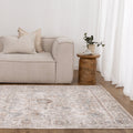 Solenne Multi Transitional Rug - S400 styled with furniture