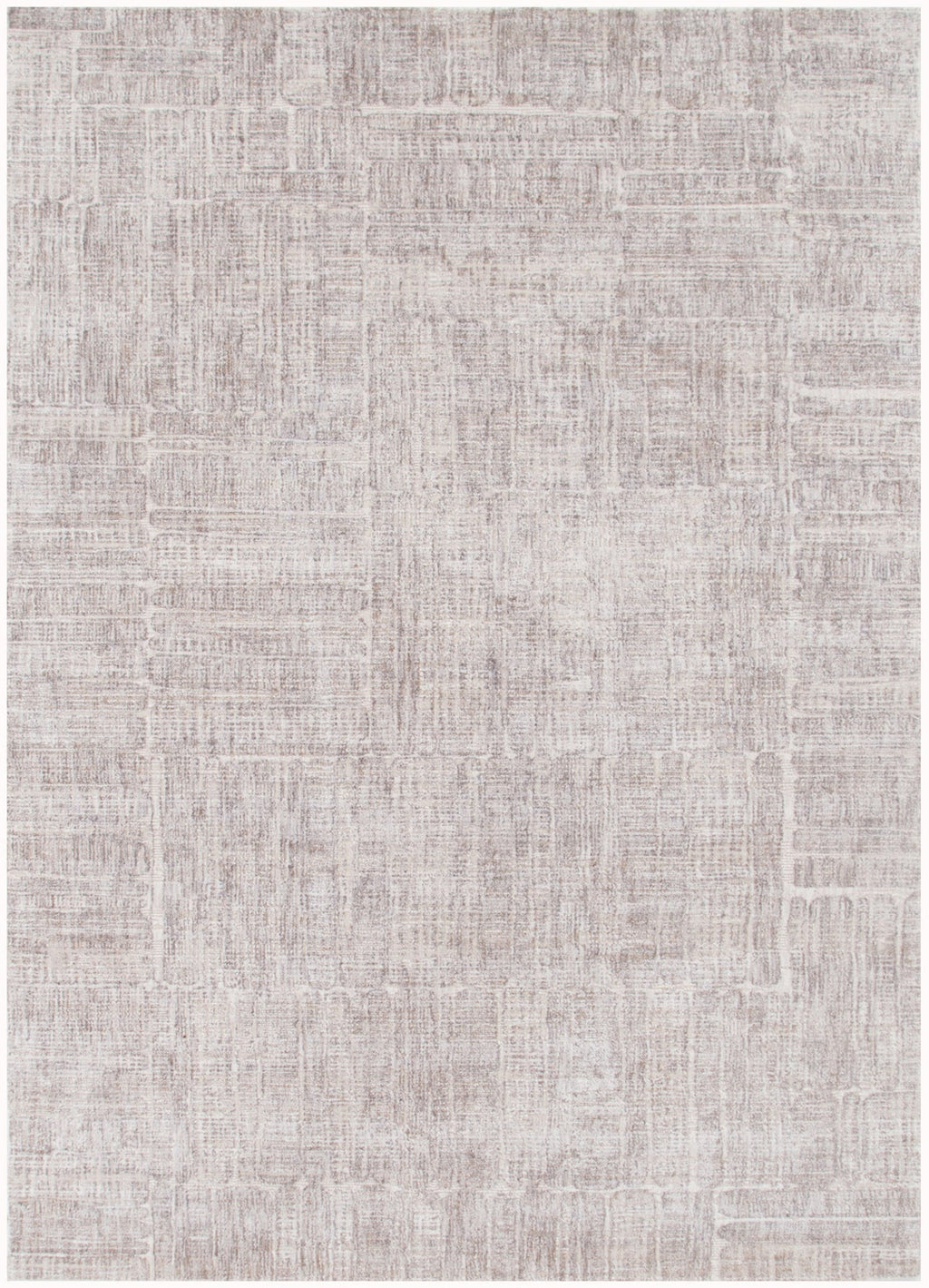 Solenne Cream-Gray Abstract Rug - S500 – view 2
