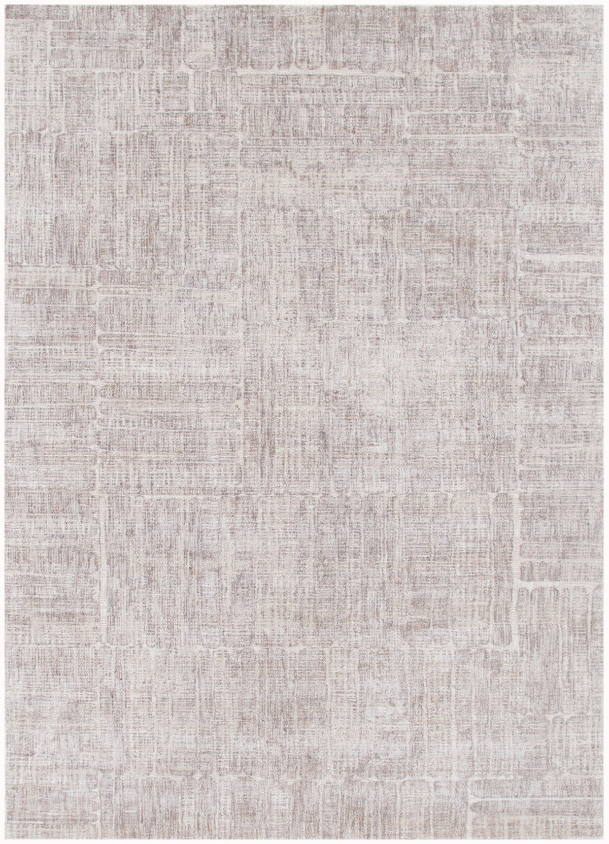 Solenne Cream-Gray Abstract Rug - S500 – view 2