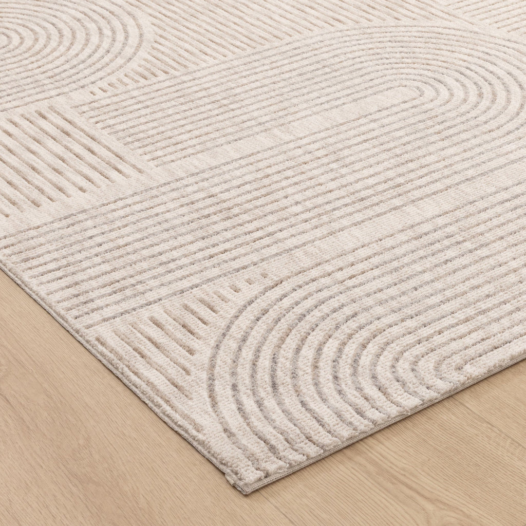 Solenne S902 Neutral Arches Rug – view 3