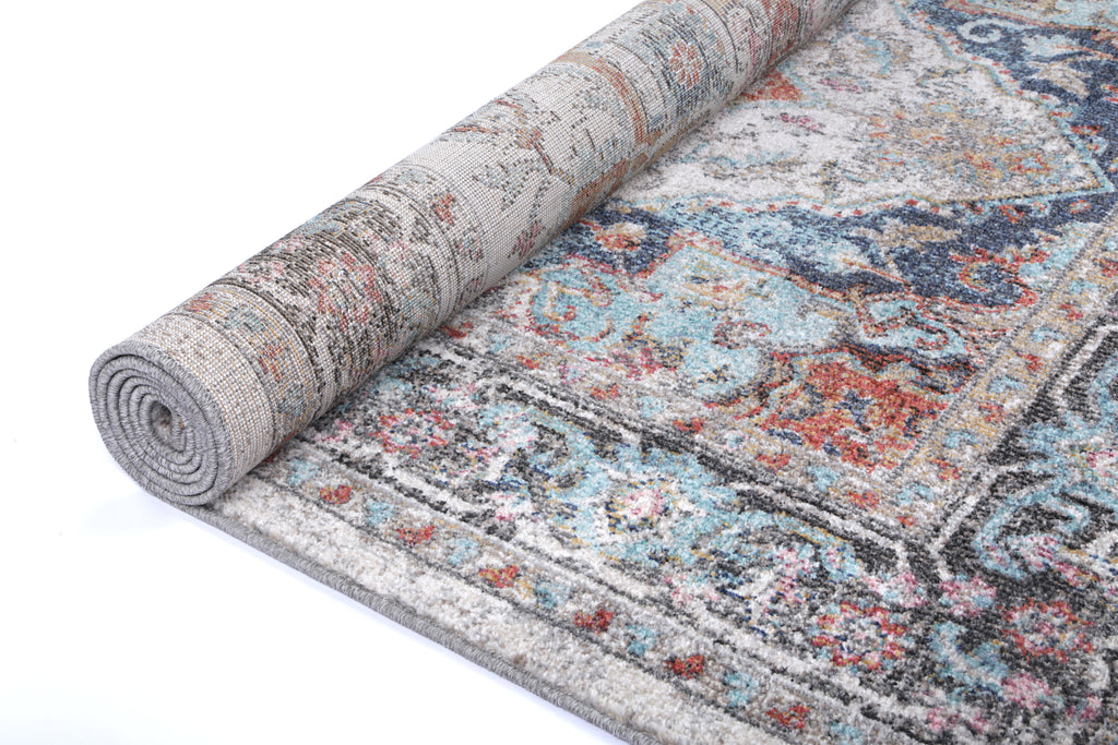 Salsa Yanet Ivory & Multi Rug - SALS05 – view 3