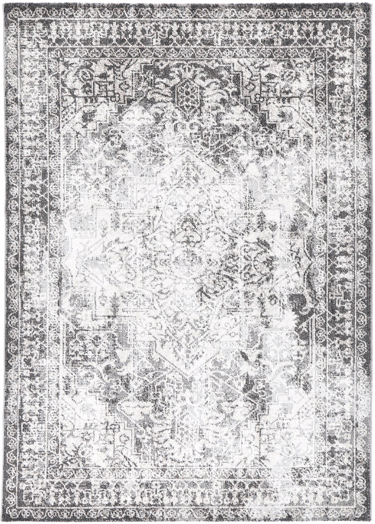 Salsa Carine Ivory & Grey Transitional Rug - SALS08 – view 2