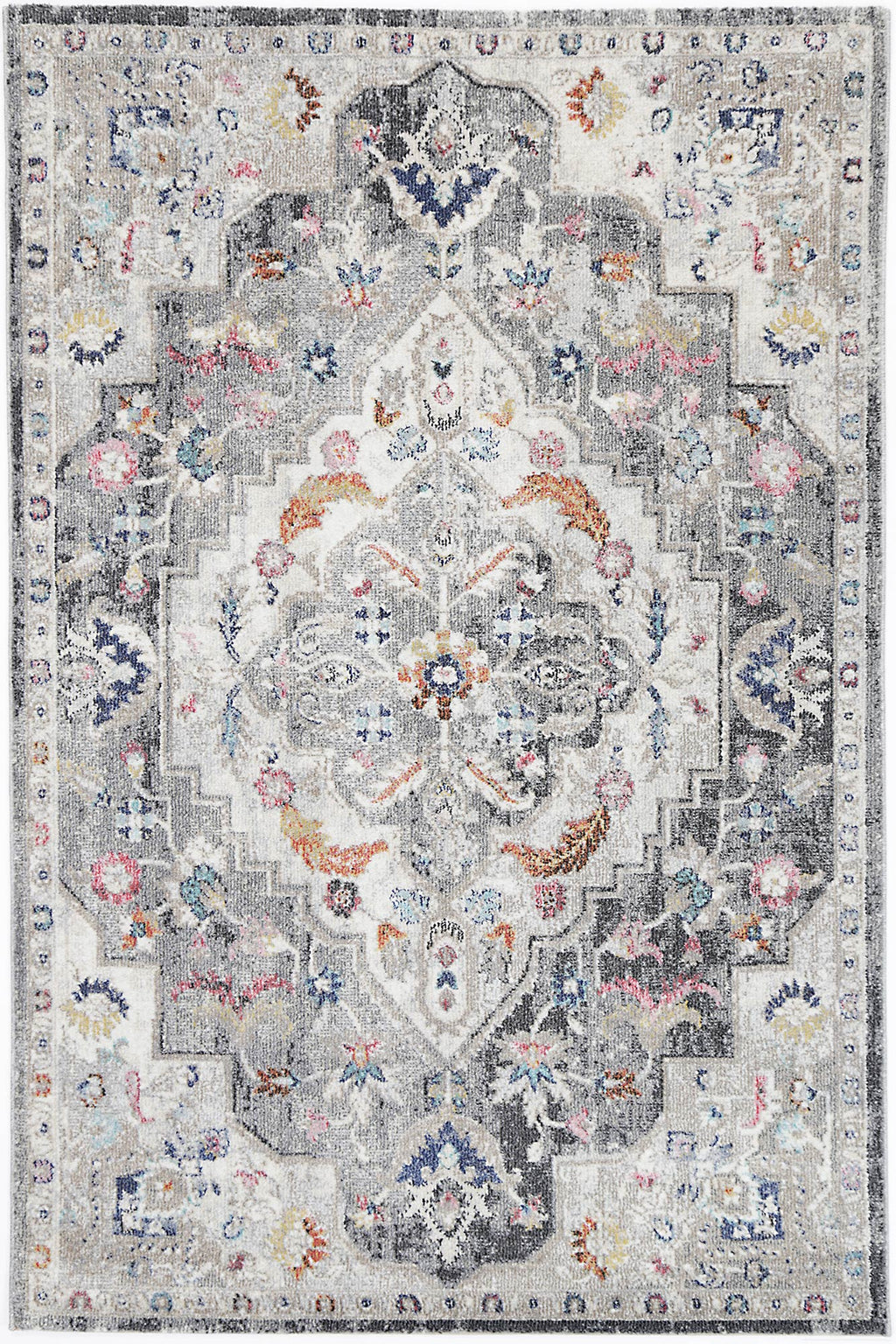 Salsa Alexander Transitional Grey Rug - 20045 095 – view 2