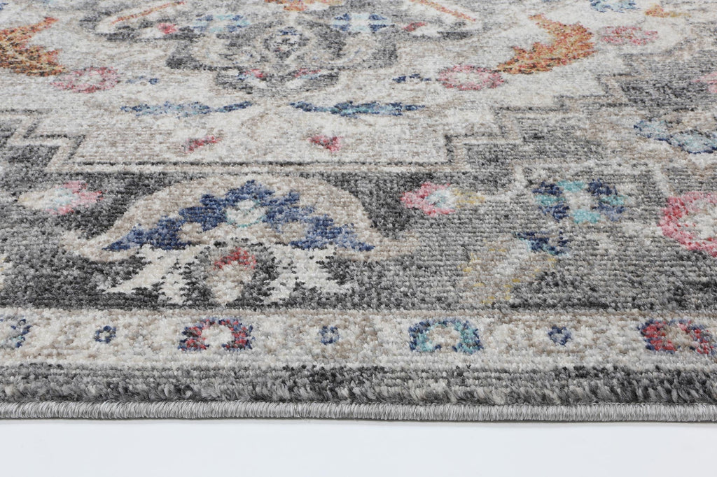 Salsa Alexander Transitional Grey Rug - 20045 095 – view 5