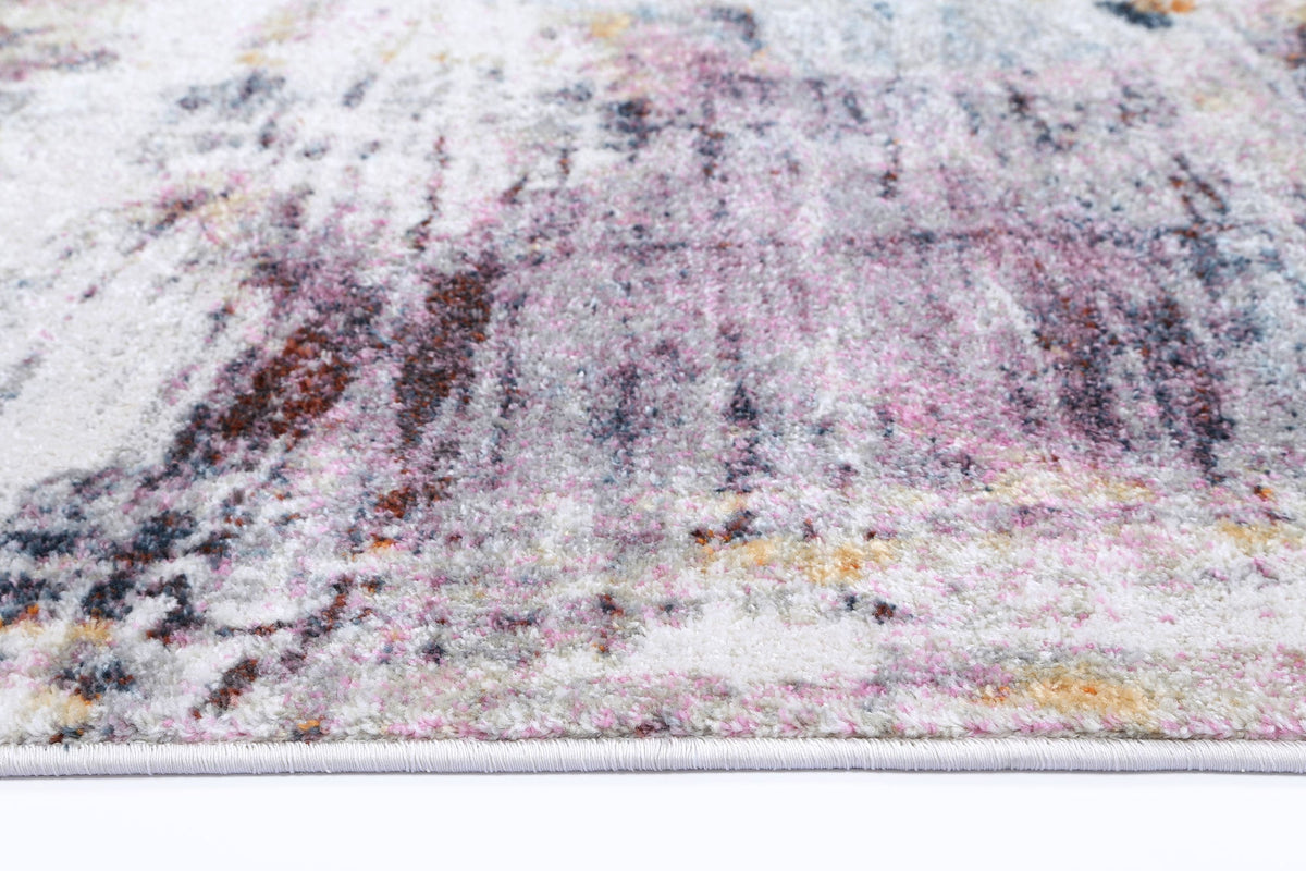 Santa Fe Verada Abstract Multi Rug - Sant02 – view 3
