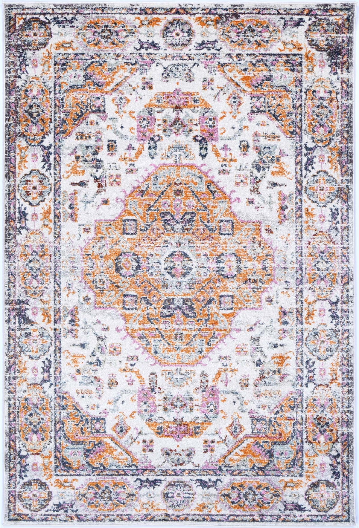 Santa Fe Medallion Rustic Rug - Sant03 – view 2