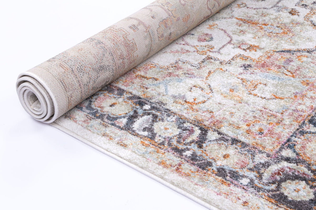 Santa Fe Morelia Vintage Cream Rug - Sant08 – view 5