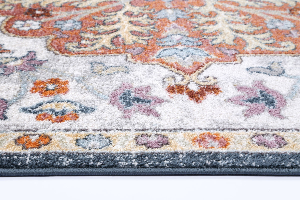 Santa Fe Morelia Vintage Multi Rug - Sant009 – view 3