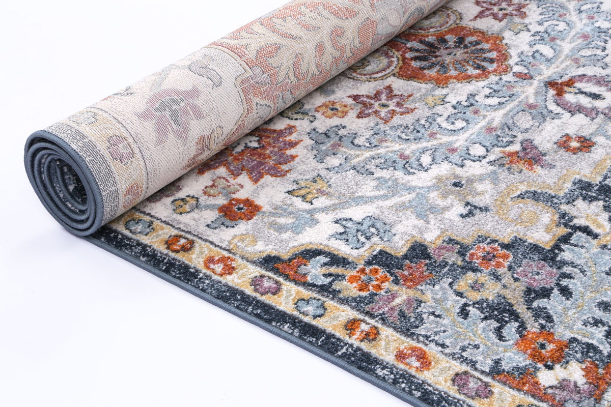 Santa Fe Morelia Vintage Multi Rug - Sant009 – view 5