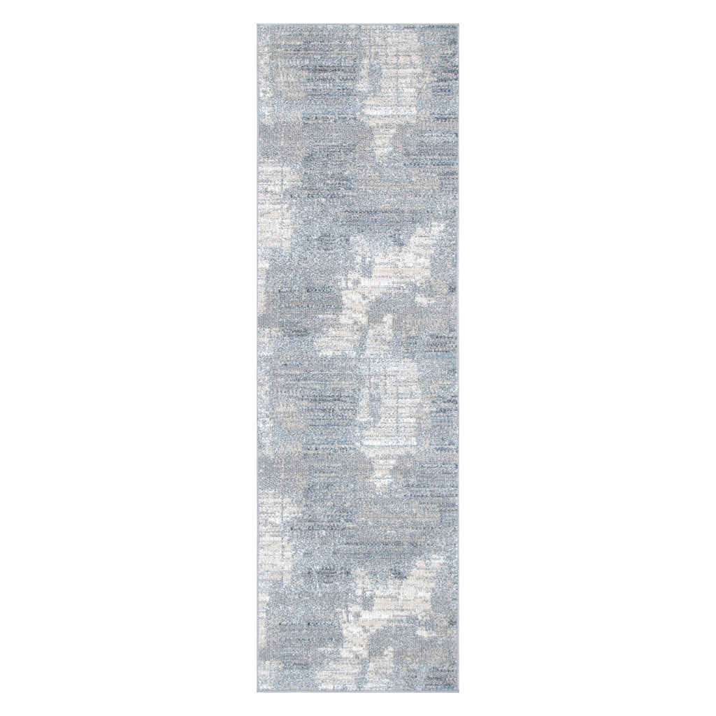 Santana Abstract Blue Rug - SANTA03 – view 8