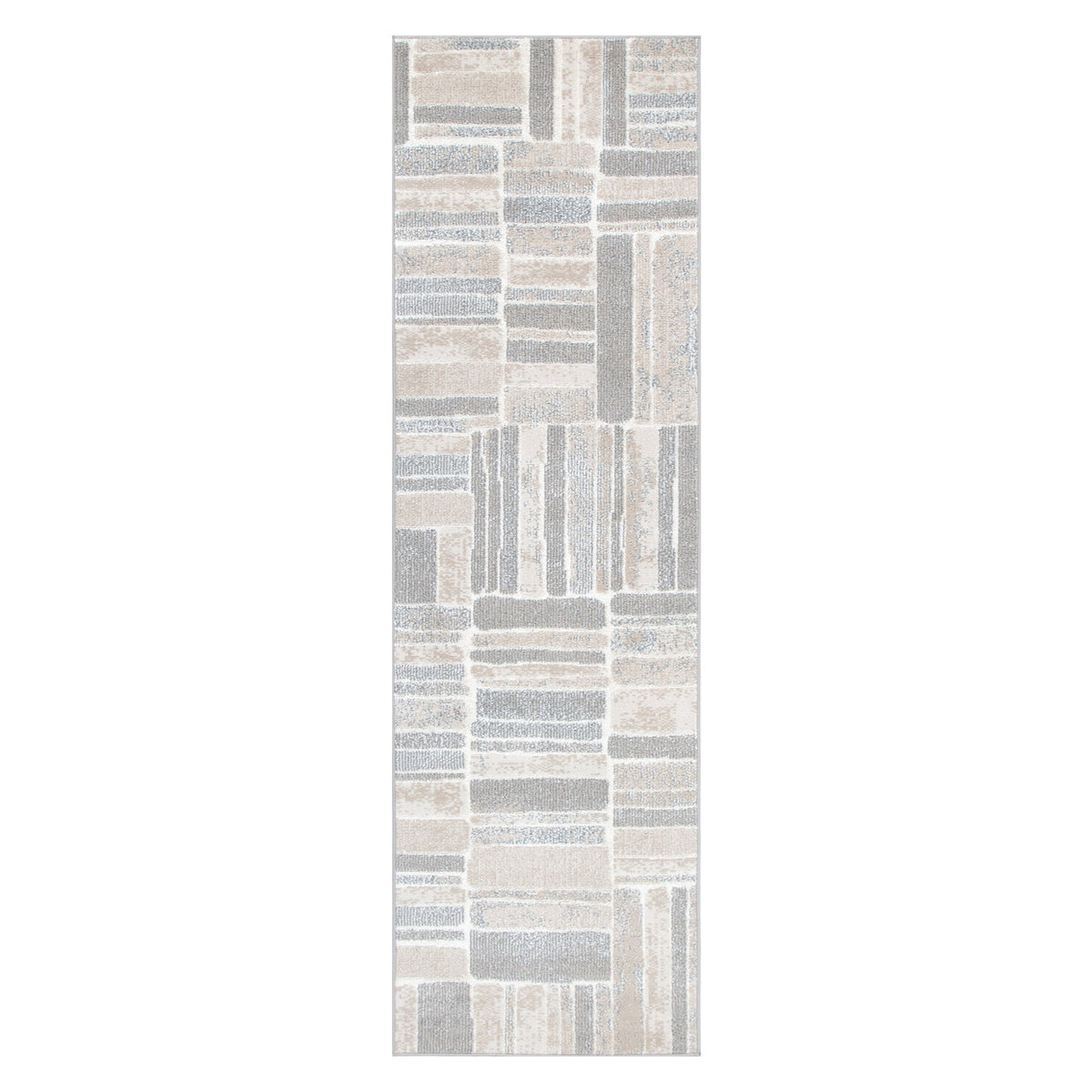 Santana Tetris Neutral Rug - SANTA04 – view 8