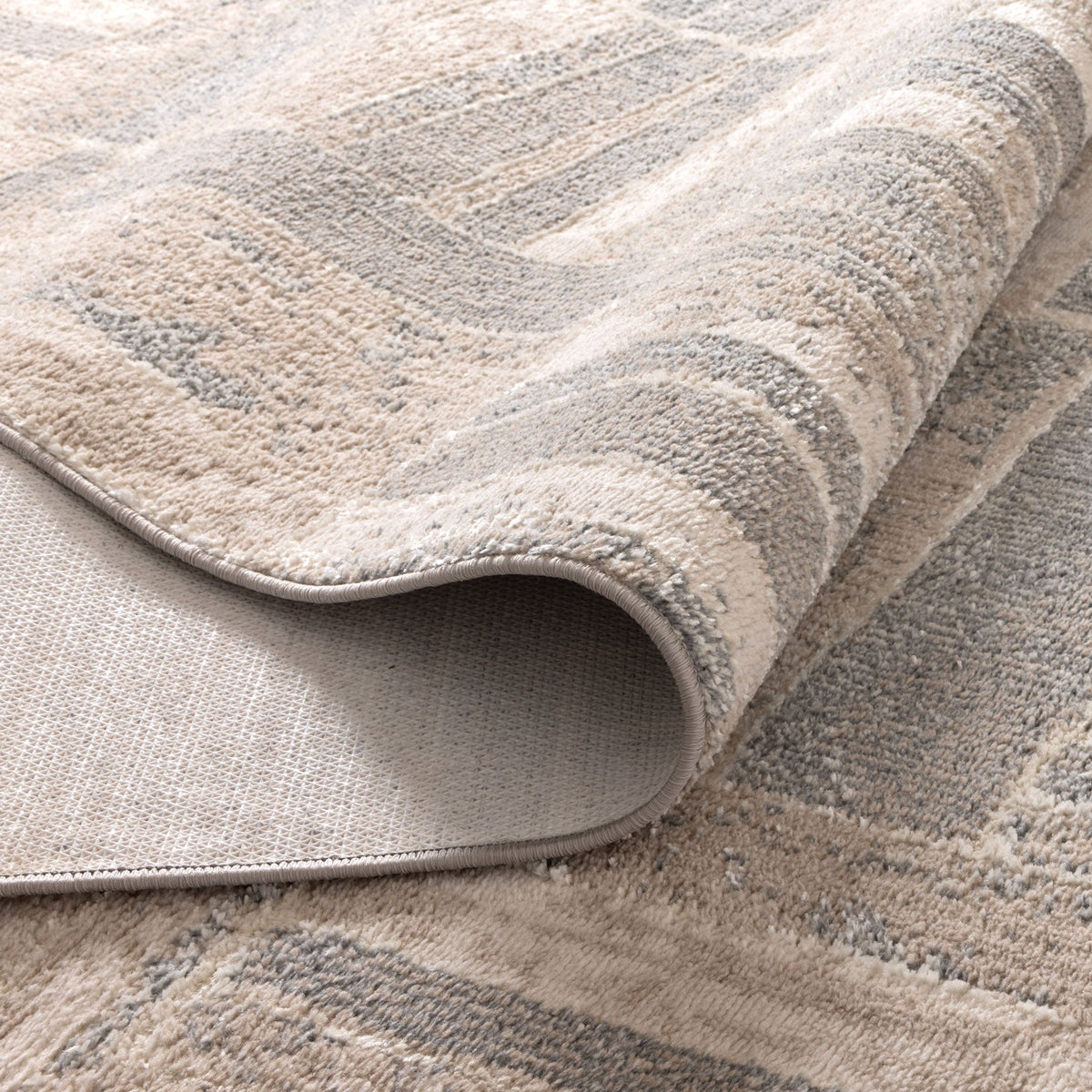 Santana Tetris Neutral Rug - SANTA04 – view 4
