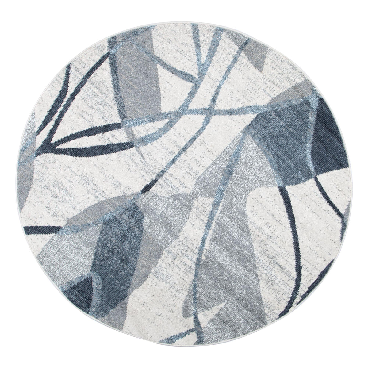 Santana Rhythm Grey Blue Rug - SANTA07 – view 10