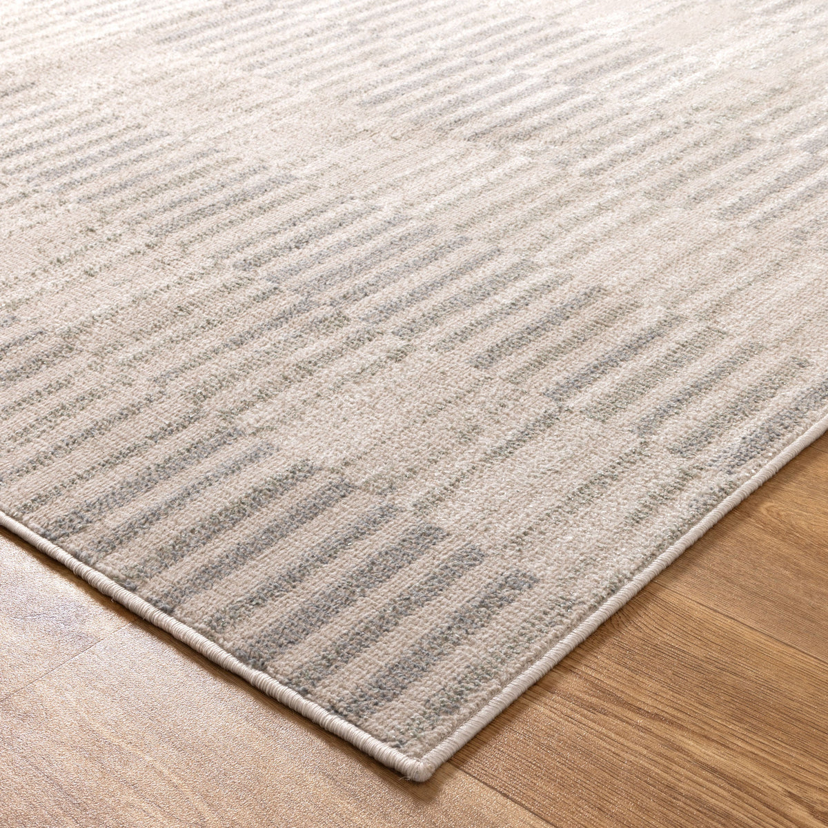 Santana Lines Neutral Rug - SANTA08 – view 3