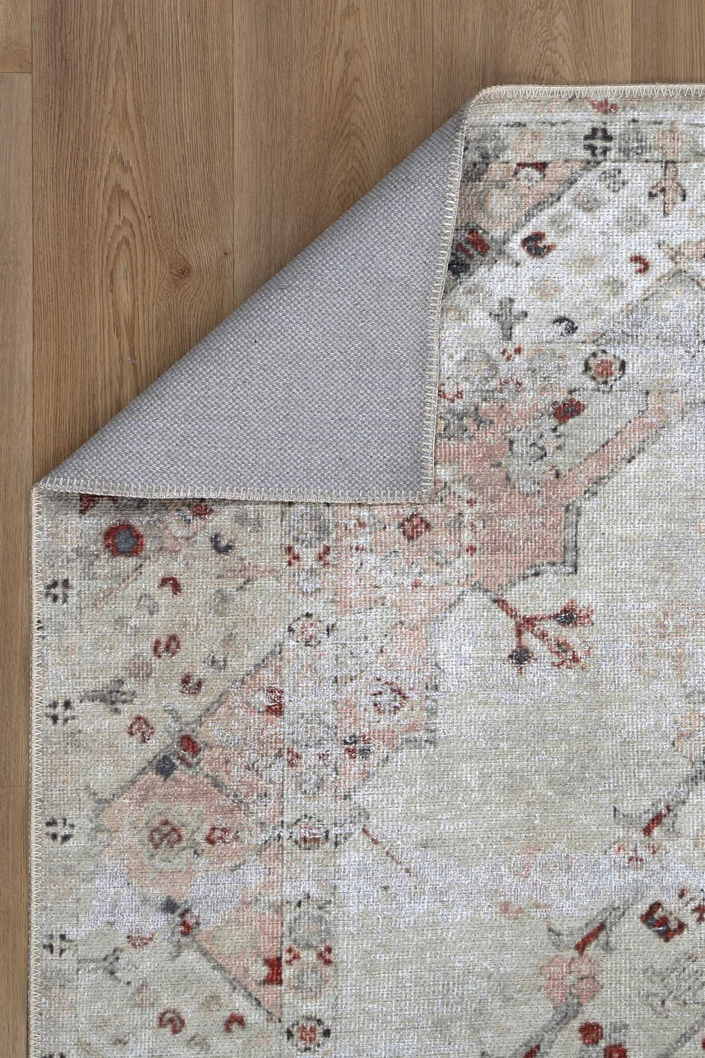 Vintage Crown Sauville Ivory Blush Washable Rug - 2463-00 – view 5