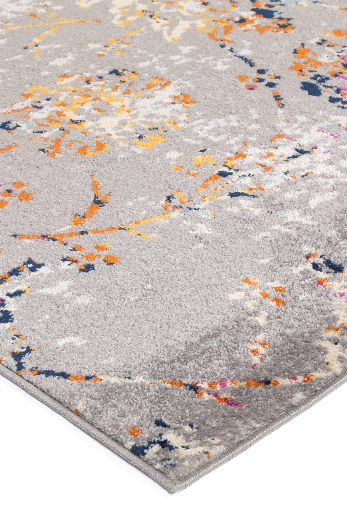 Sicily Catina Grey & Multi Contemporary Rug - 01 – view 4