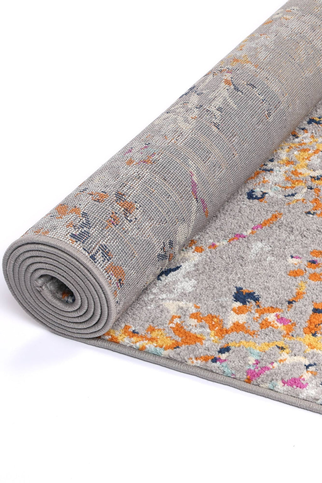 Sicily Catina Grey & Multi Contemporary Rug - 01 – view 5
