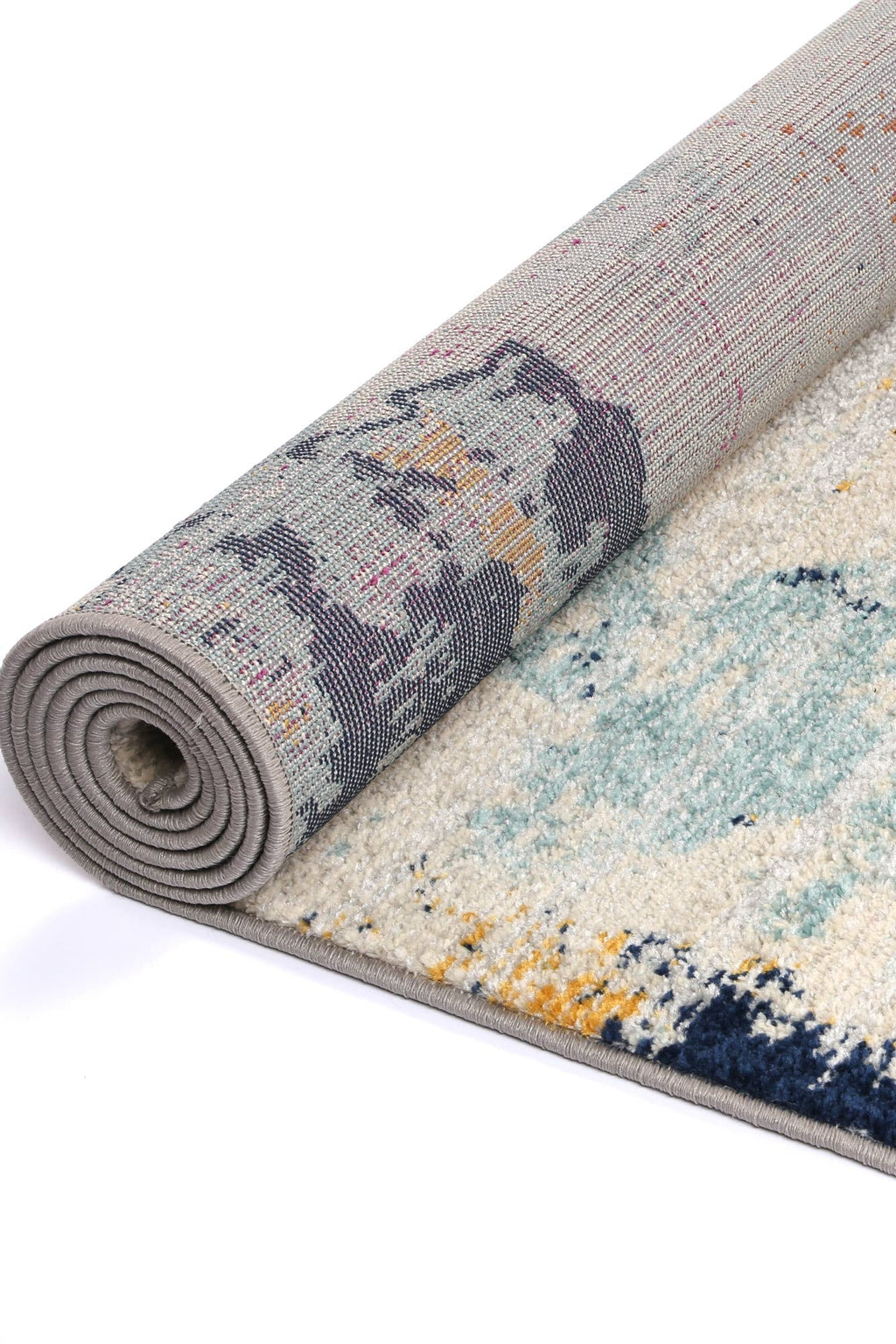 Sicily Alcamo Multi Abstract Rug - 06 – view 5