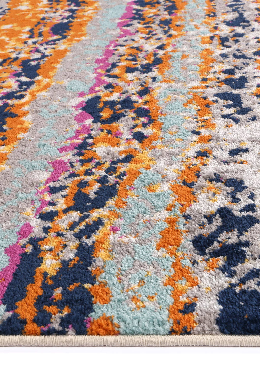 Sicily Carini Multi Contemporary Rug - 07 – view 3
