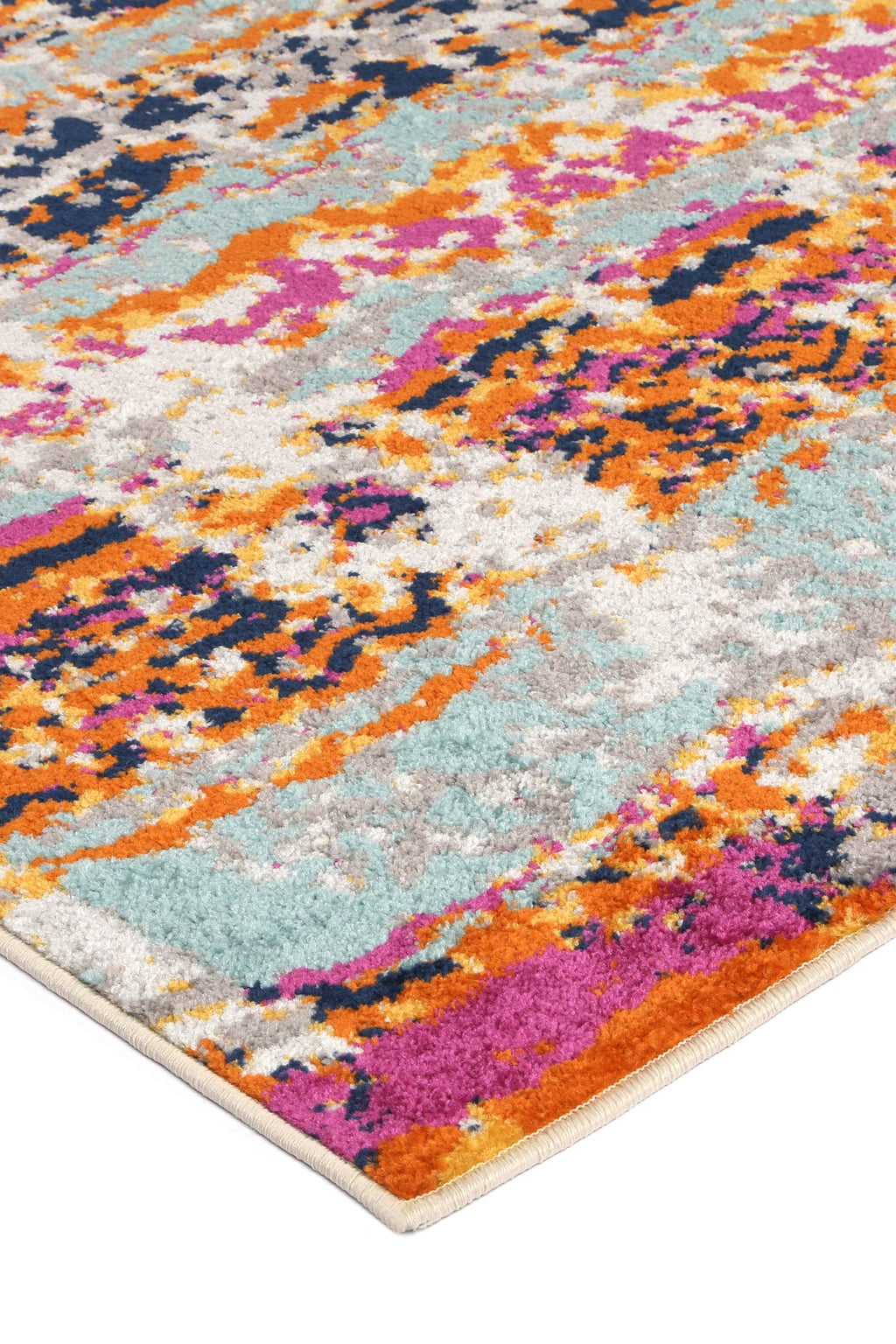 Sicily Carini Multi Contemporary Rug - 07 – view 4