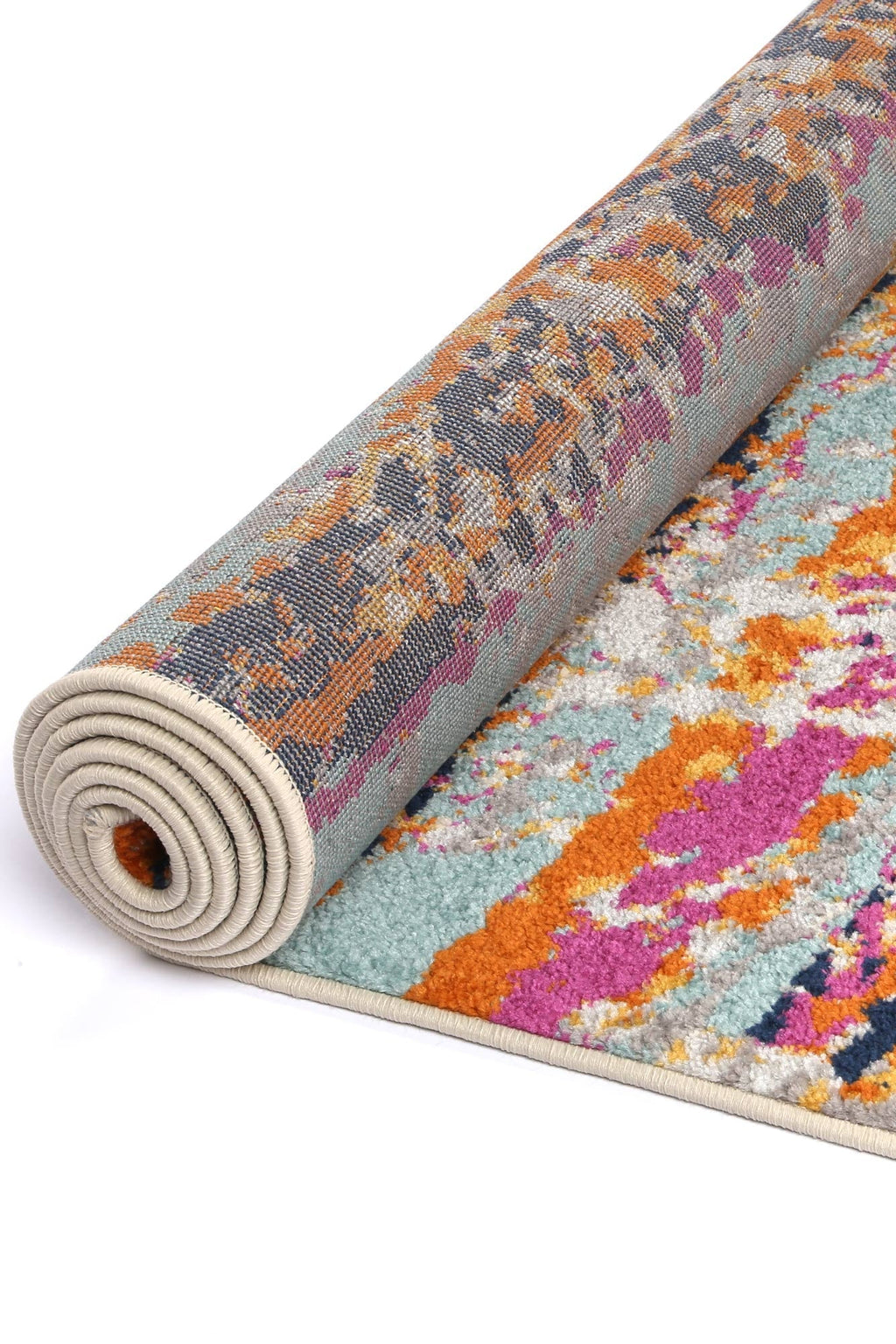Sicily Carini Multi Contemporary Rug - 07 – view 5