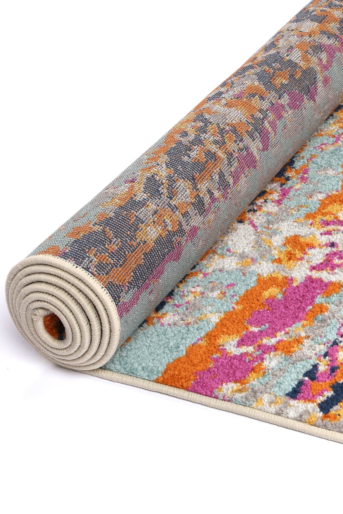 Sicily Carini Multi Contemporary Rug - 07 – view 5