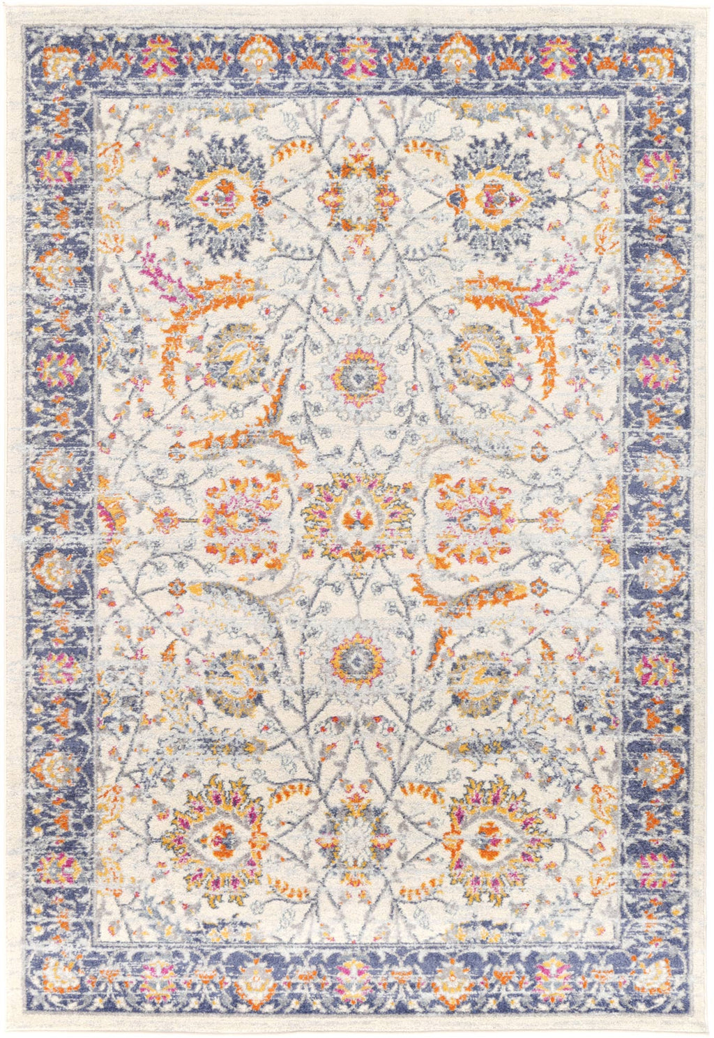 Sicily Mortilli Blue & Yellow Transitional Rug - 18 – view 2