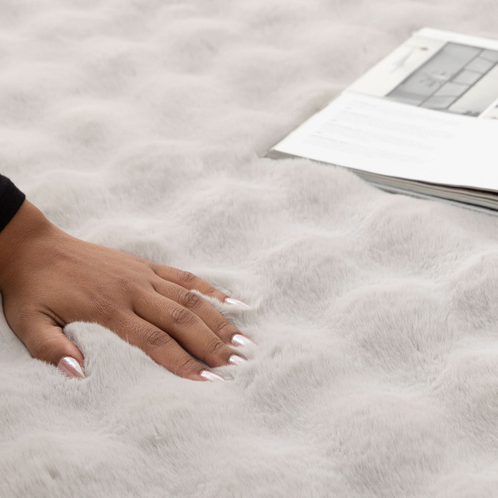 Purity Washable Rug Silver – view 5