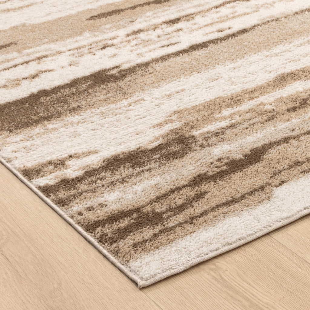 Halo SKY24 Brown Watercolour Lines Rug – view 3