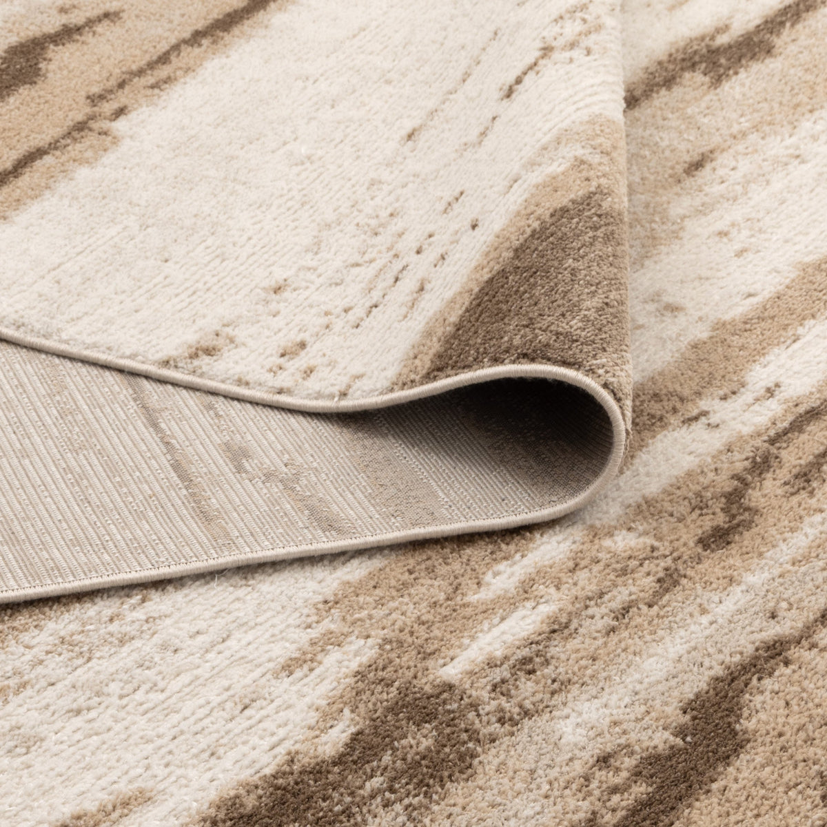 Halo SKY24 Brown Watercolour Lines Rug – view 4
