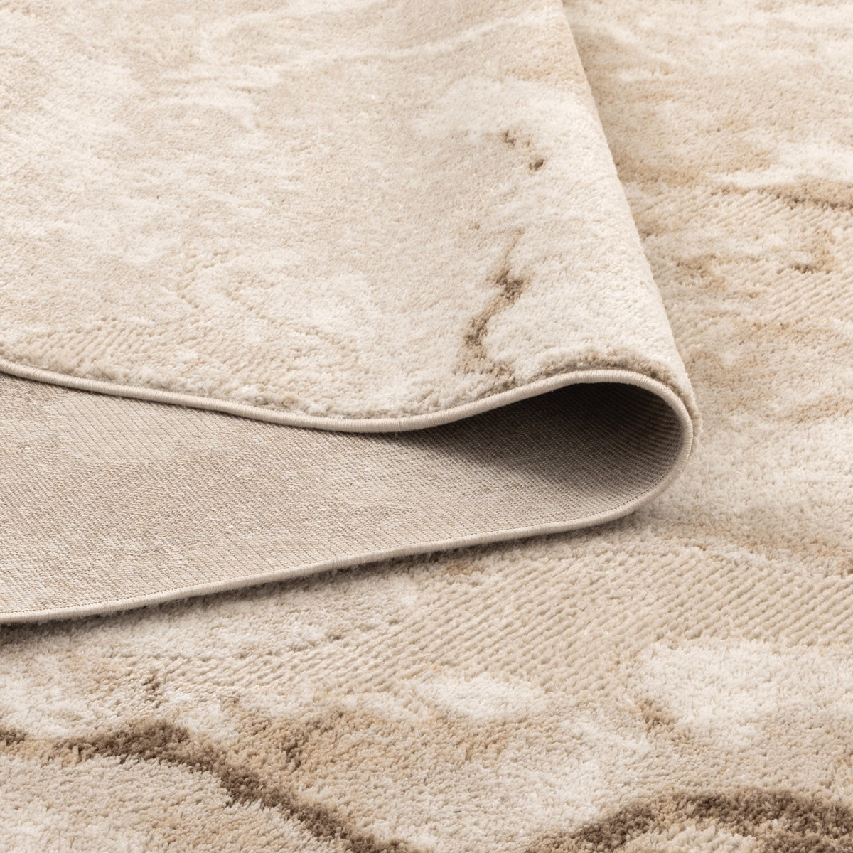 Halo SKY64 Beige Marble Abstract Rug – view 4