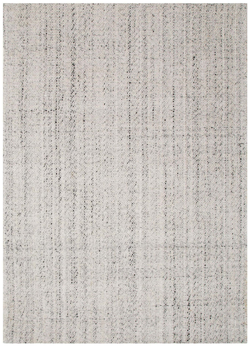 Salar Gunj Smoke Handcrafted Wool Rug - full rug view