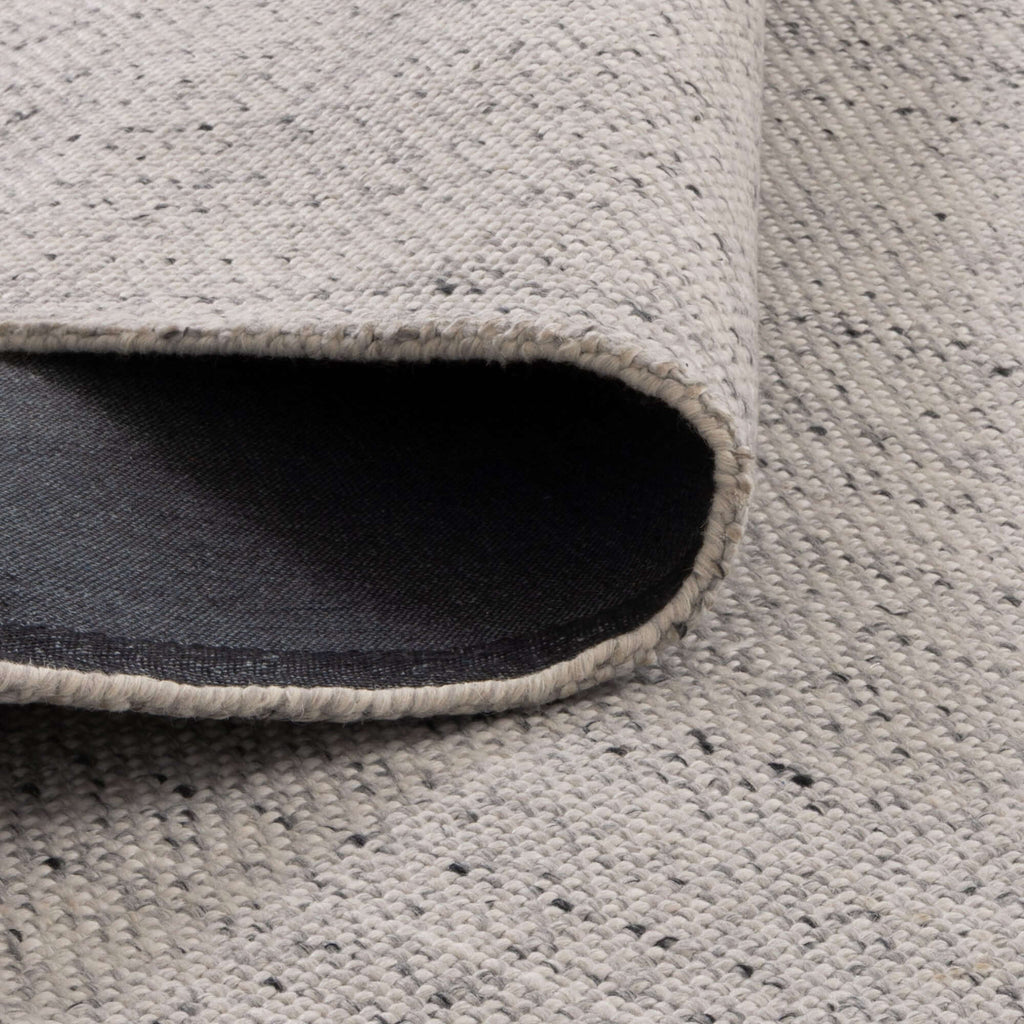 Salar Gunj Smoke Handcrafted Wool Rug - detail 3