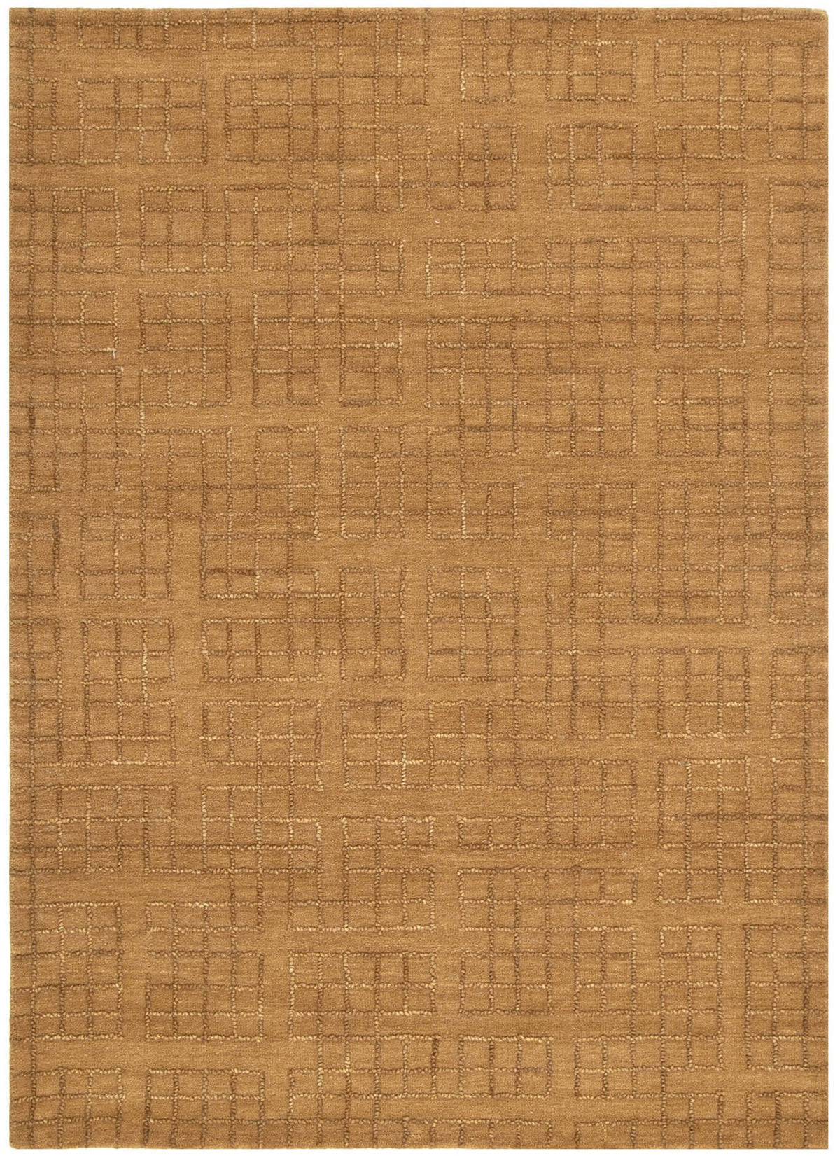 Abasco Sudan Brown Knitted Wool Rug