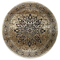 Sahara 892 Beige Round Rug lifestyle view