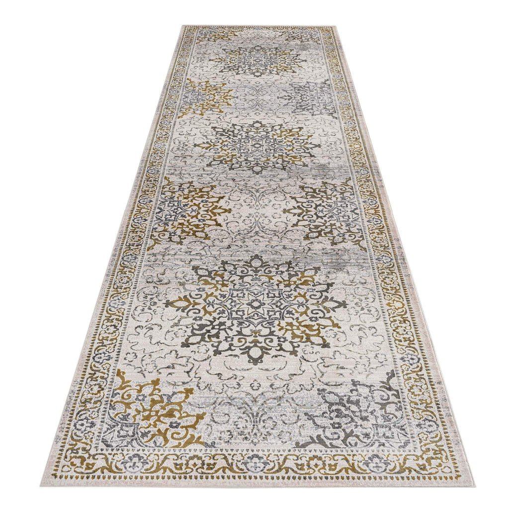 Sahara 892 Gold Hallway Hallway Runner lifestyle view